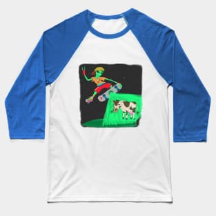 Alien New Wave Baseball T-Shirt